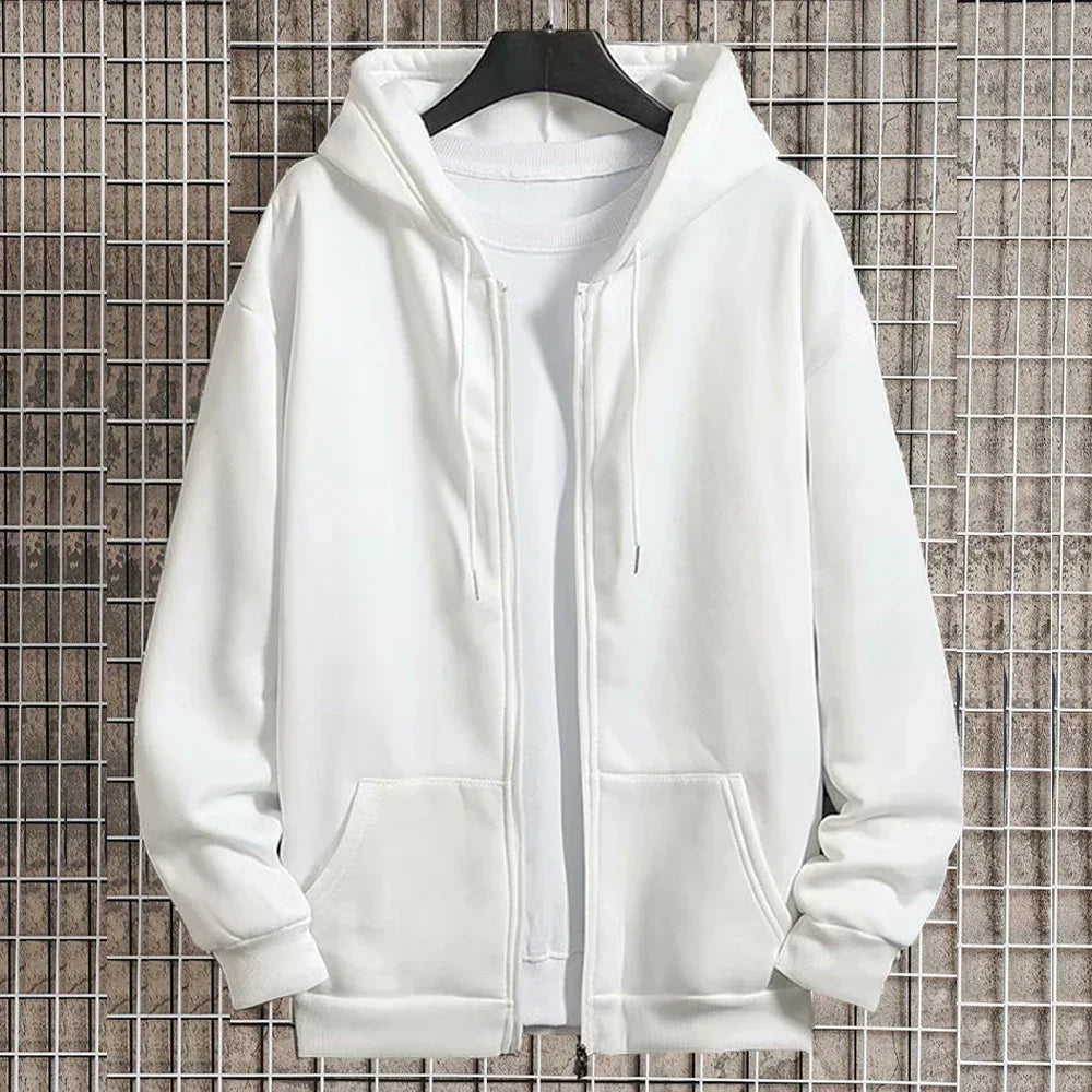 Men's Fleece Zip Up Hoodie